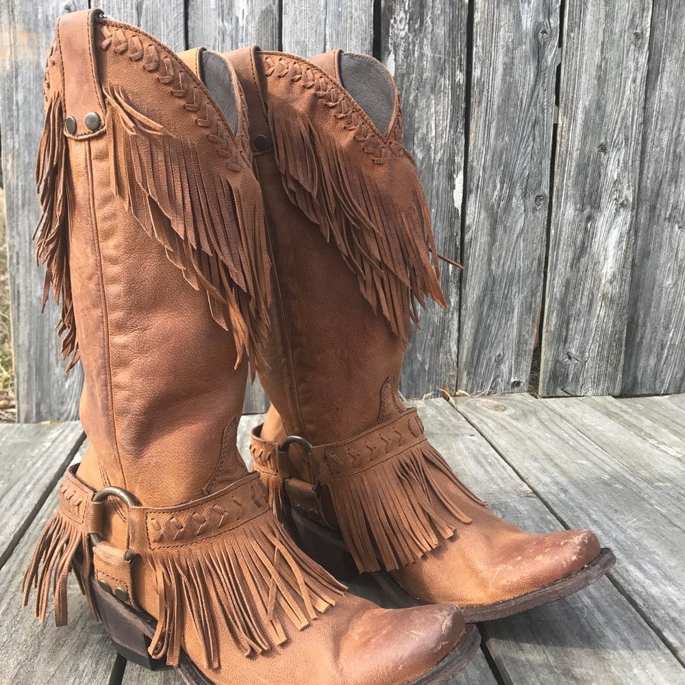 Old Gringo Fringe Boots